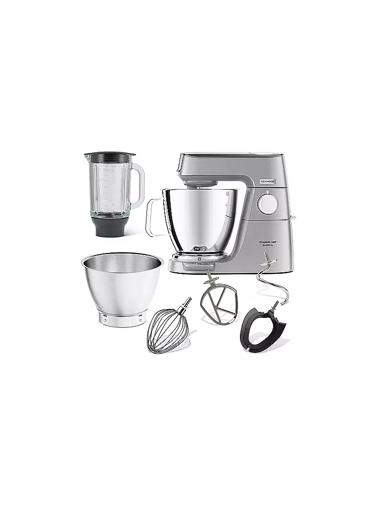 Kenwood K Chenmaschine Titanium Chef Baker Xl Silber Kvl Si Silber